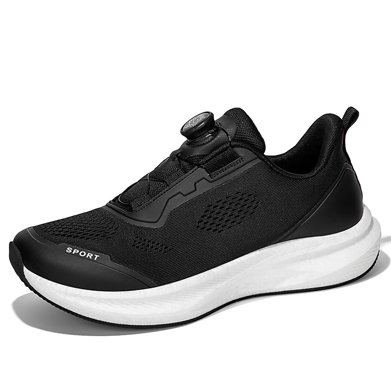 Mychonly Knit Cotton Fabric Running Shoes