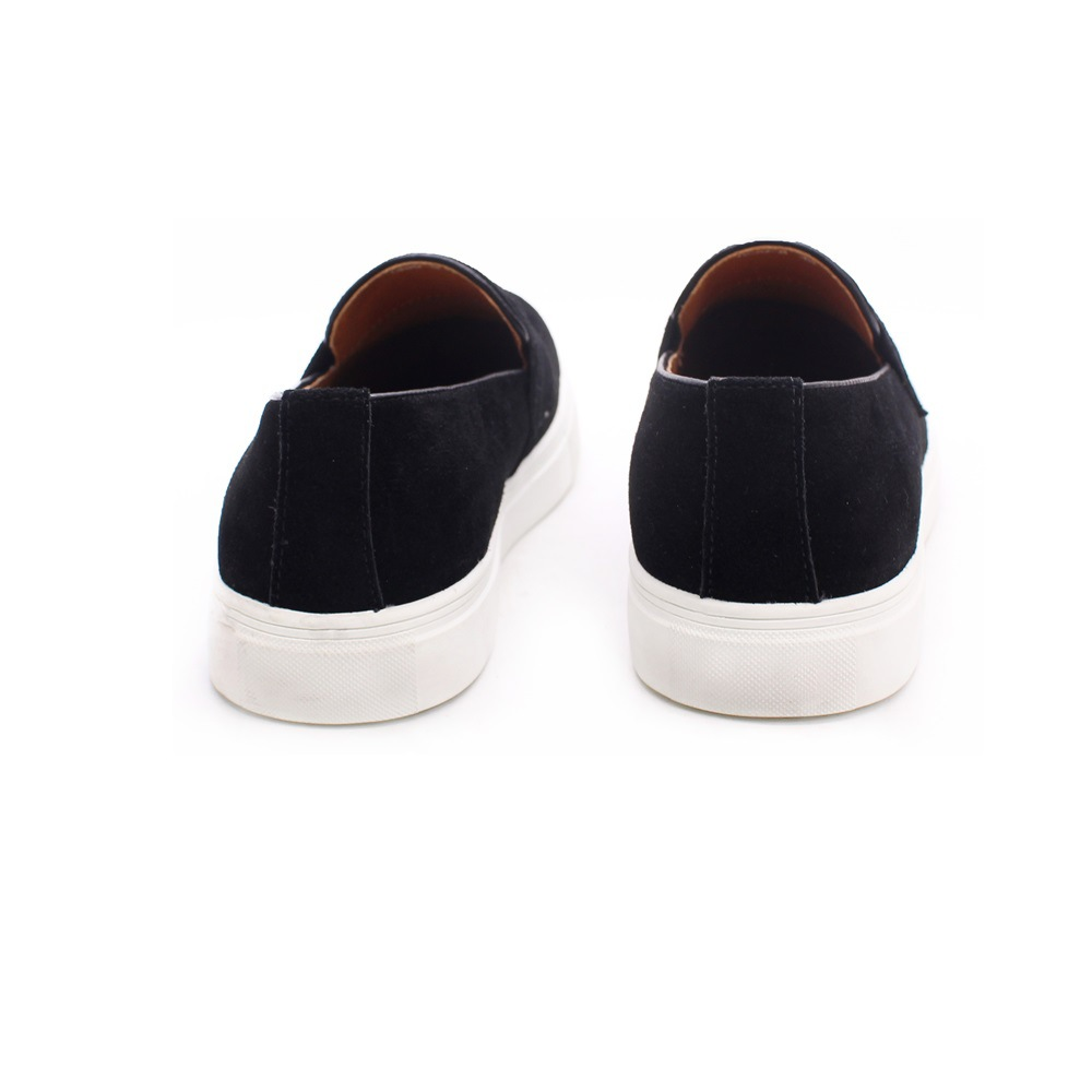 Mychonly Full-Grain Leather Microfiber Rubber Sneakers – Weekend Wear