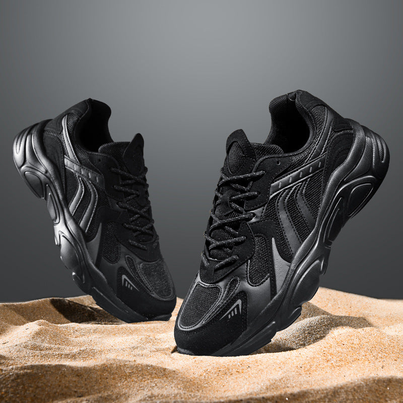 Mychonly Microfiber Suede Casual Sneakers