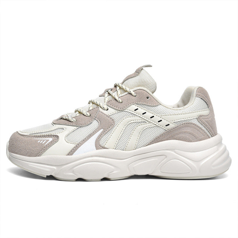 Mychonly Microfiber Suede Casual Sneakers