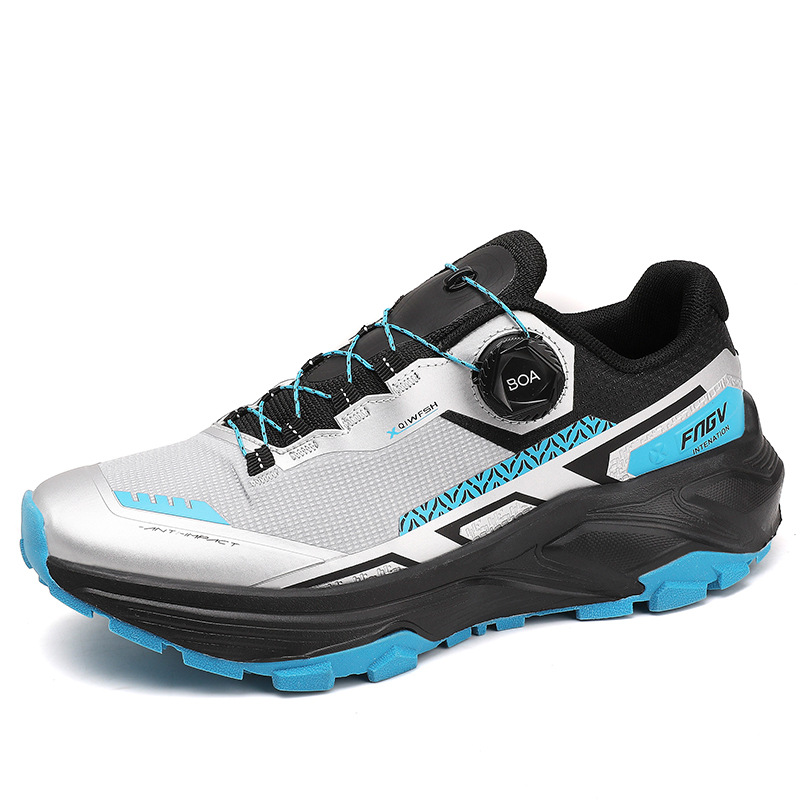 Mychonly Woven TPU Mesh EVA Rubber Hiking Sneakers