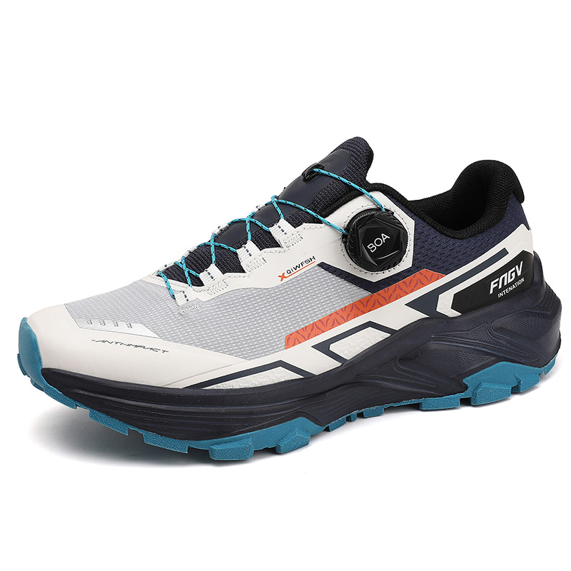 Mychonly Woven TPU Mesh EVA Rubber Hiking Sneakers