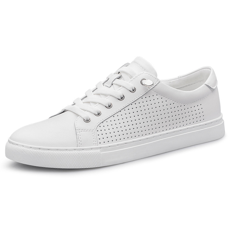 Mychonly Full-Grain Leather Pigskin Rubber Sneakers – Classic Fit